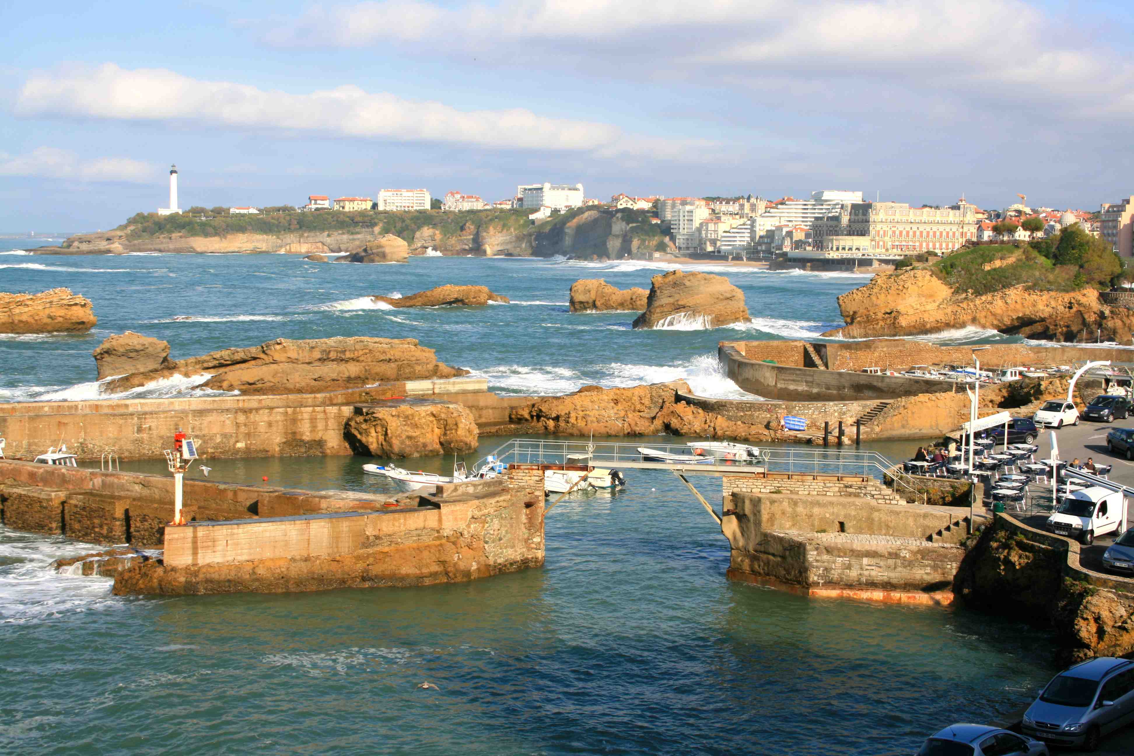 Der Fischerhafen von Biarritz